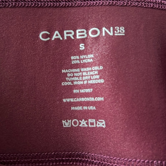 Carbon 38 High Rise Legging in Takara Shine (full length) - Picture 6 of 6